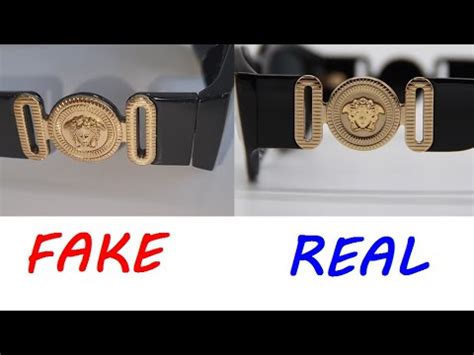 fake versace belt ebay|how to authenticate Versace sunglasses.